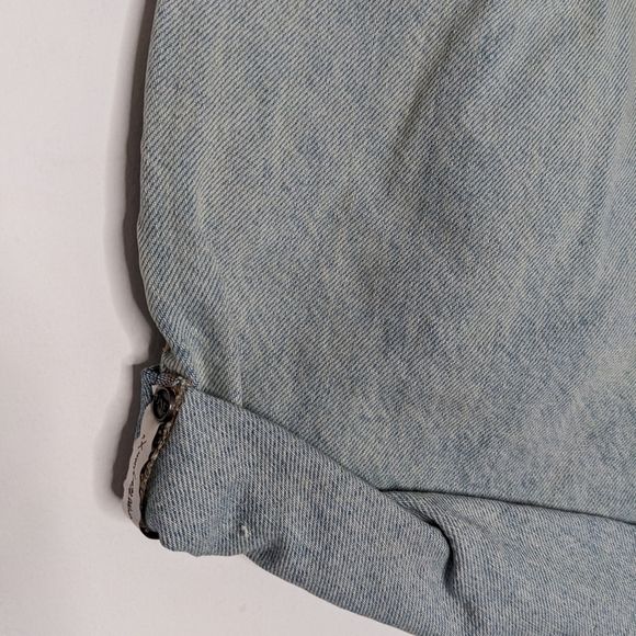 ONE TEASPOON Light Wash Kansas High Rise 80s Street Walker Short NEW Size 23 - Picture 8 of 8
